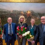 Na zdj. od prawej, Adolf Juzwenko, Wiktoria Malicka, Oksana Kozynkiewicz, Igor Chomyn, Hanna Kuś-Joachimiak